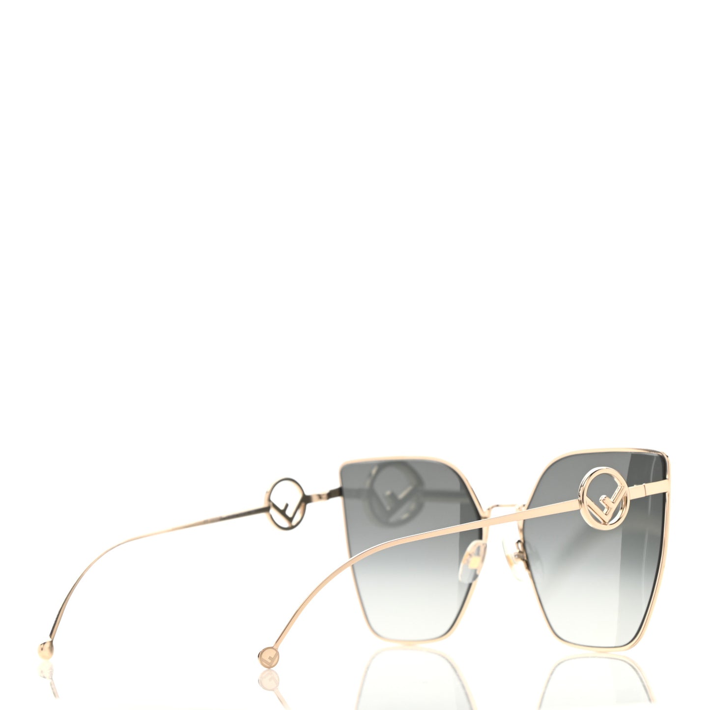Metal F is Fendi Sunglasses FF 0323/S Gold