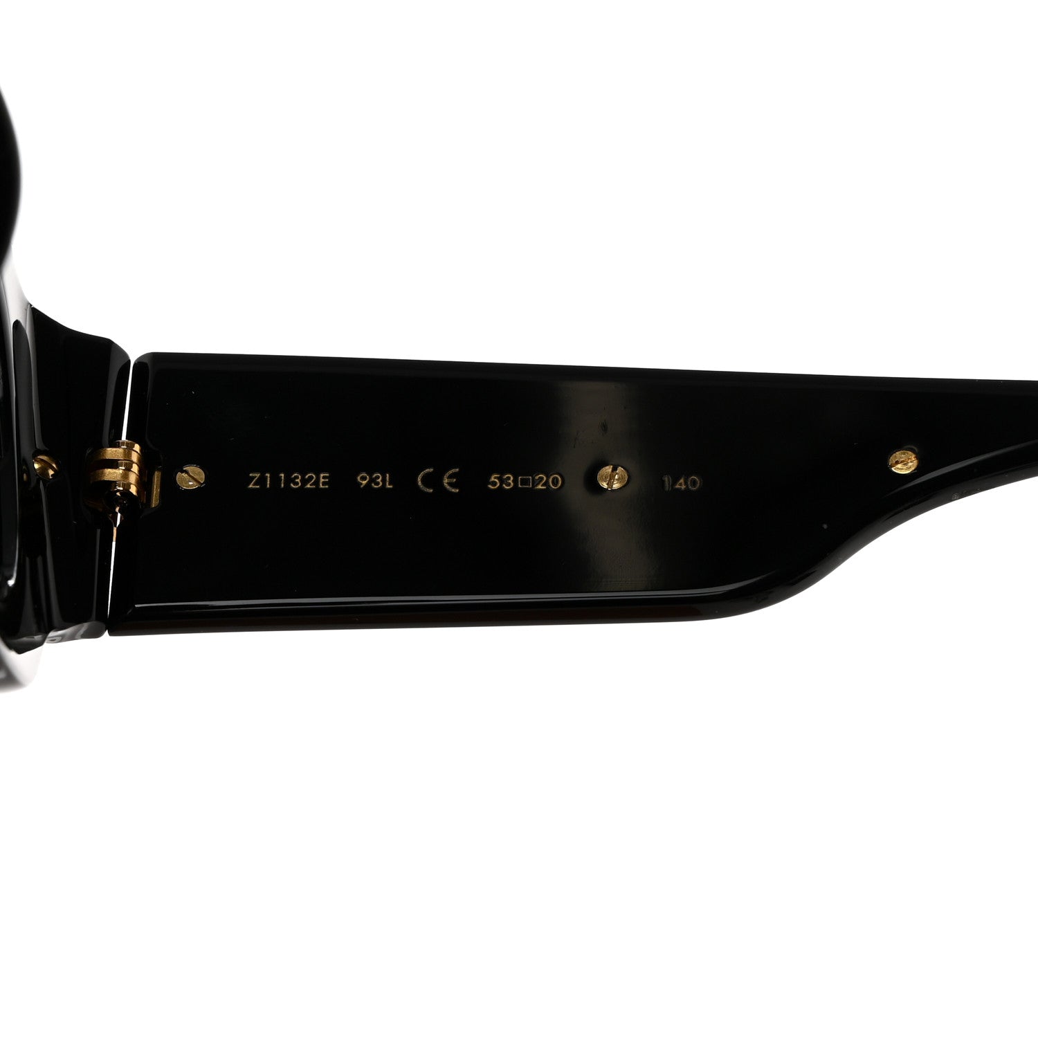 Louis Vuitton Acetate Paris Texas Sunglasses Z1132E Black 6 of 8