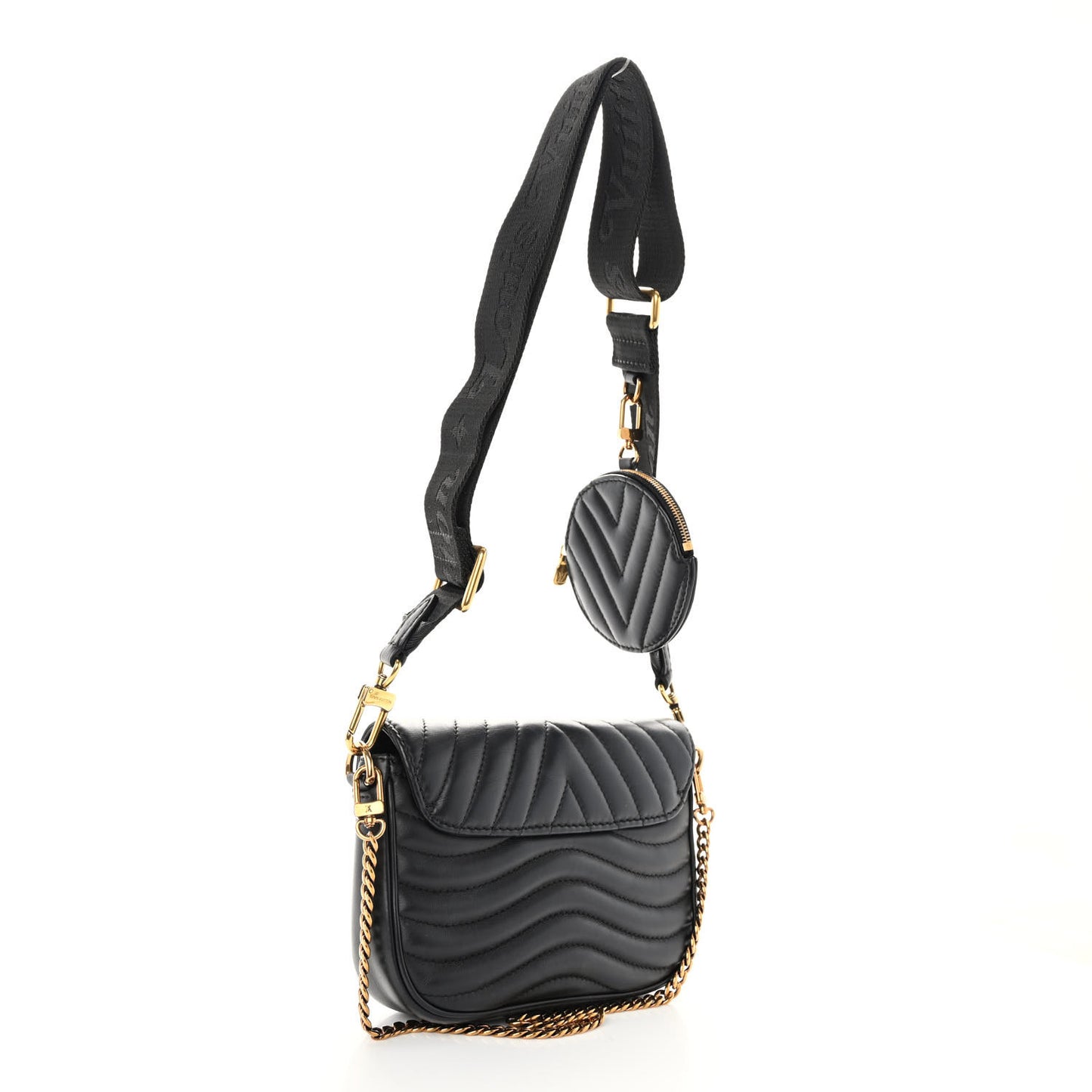 Calfskin New Wave Multi Pochette Black