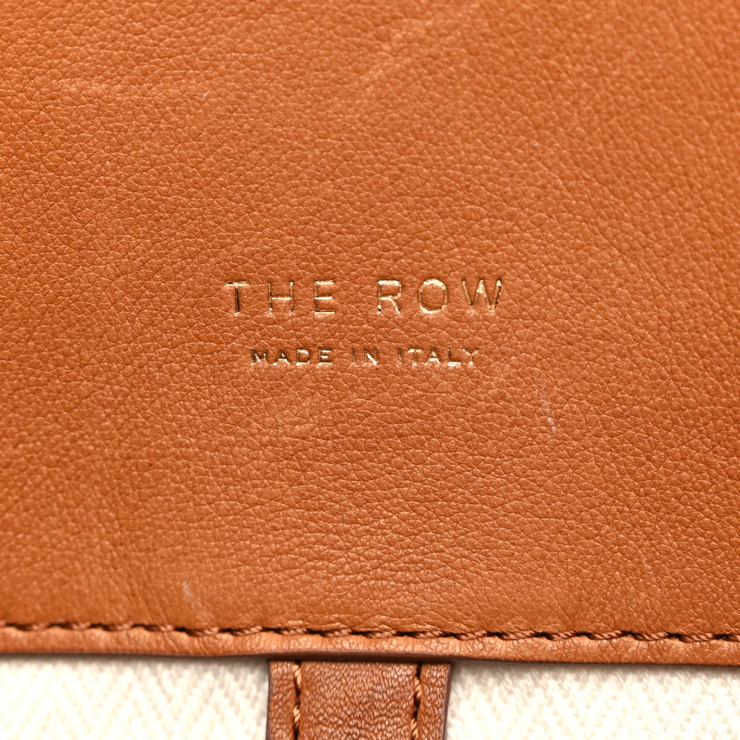 The Row Polished Saddle Calfskin Soft Margaux 12 Cuir 6 of 10