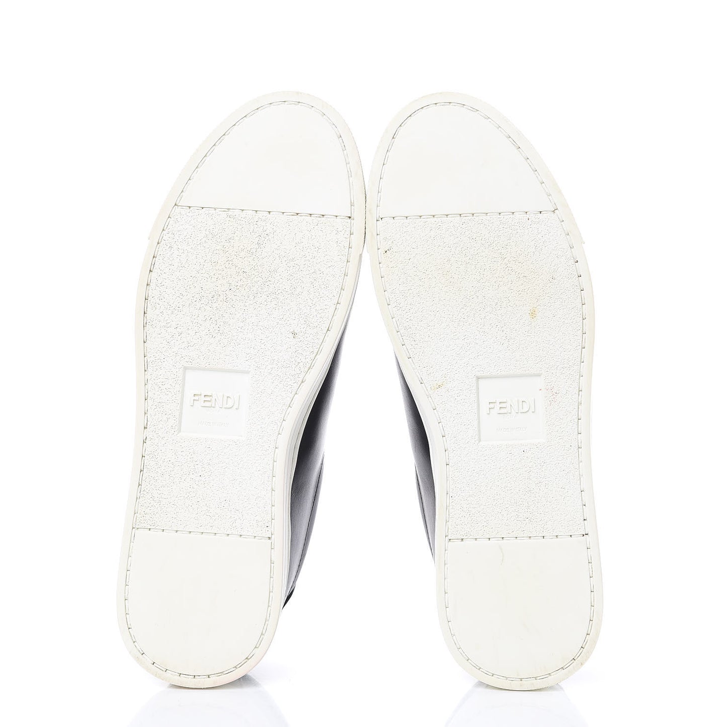 Vitello Microfiber FF Rockoclick Slip On Sneakers 36.5 Black Tobacco