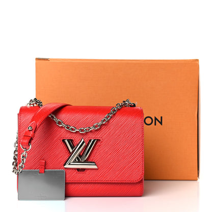 Louis Vuitton Epi Twist Shoulder Bag MM Coquelicot 9 of 9