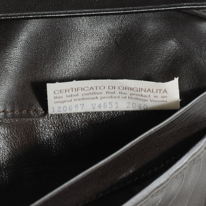 Bottega Veneta Intrecciato Continental Wallet Ebano 8 of 8