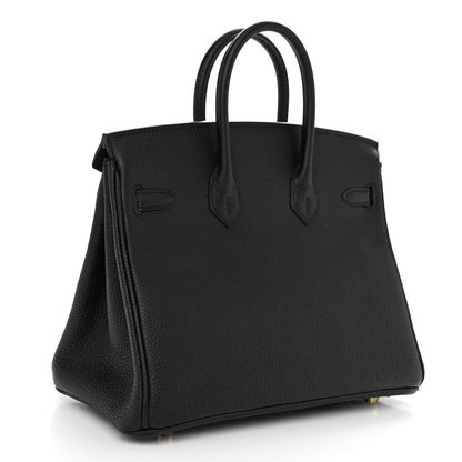 Hermes Taurillon Novillo Birkin 25 Black 3 of 13