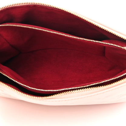 Louis Vuitton Lambskin Embossed Monogram Coussin PM Rose 6 of 13