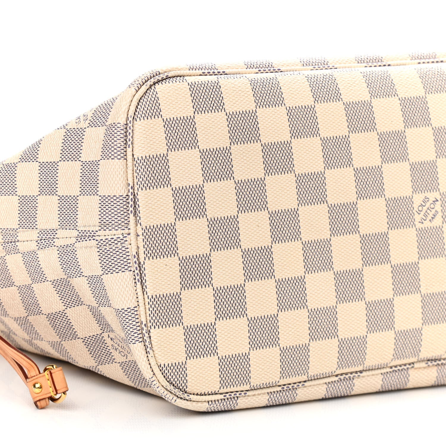 Louis Vuitton Damier Azur Neo Neverfull MM Rose Ballerine 10 of 15