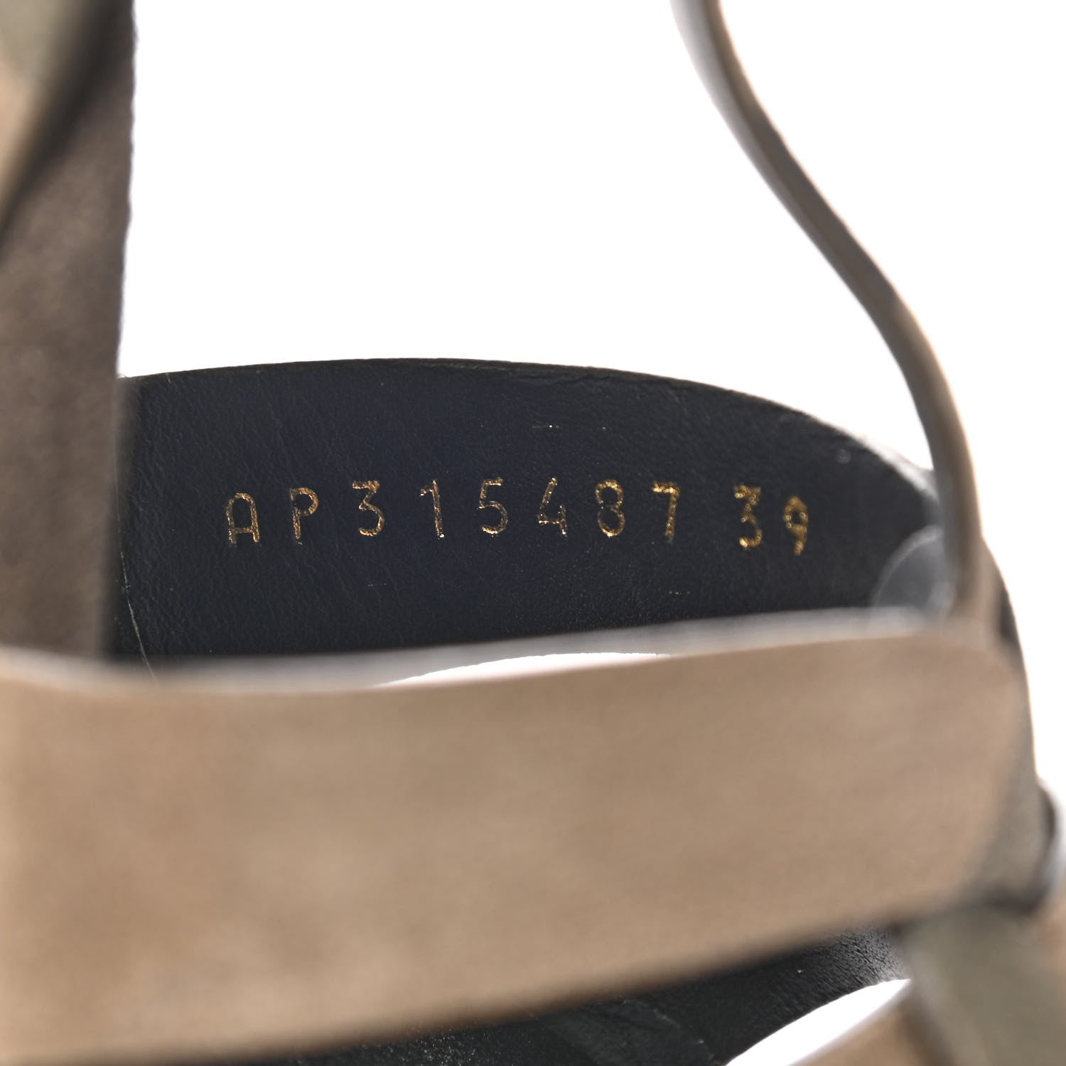 Saint Laurent Suede Camouflage Print Tribute 105 Platform Sandals 39 Green 7 of 18