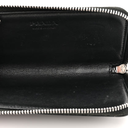 Prada Saffiano Key Holder Black 5 of 9