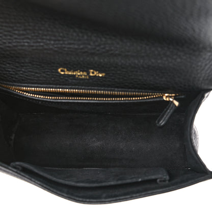 Christian Dior Grained Calfskin Medium Diorama Flap Bag Black 5 of 15