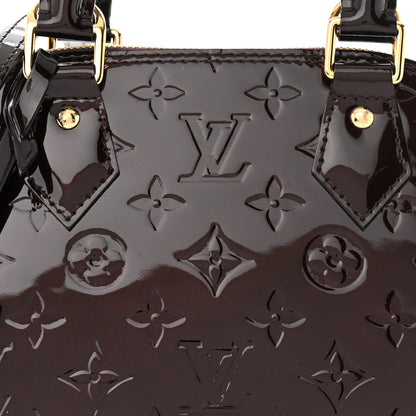 Louis Vuitton Vernis Alma BB Amarante 7 of 9