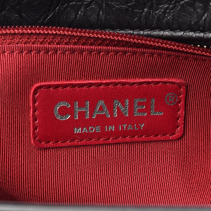 Chanel Aged Calfskin Quilted Medium Gabrielle Hobo Black 6 of 9