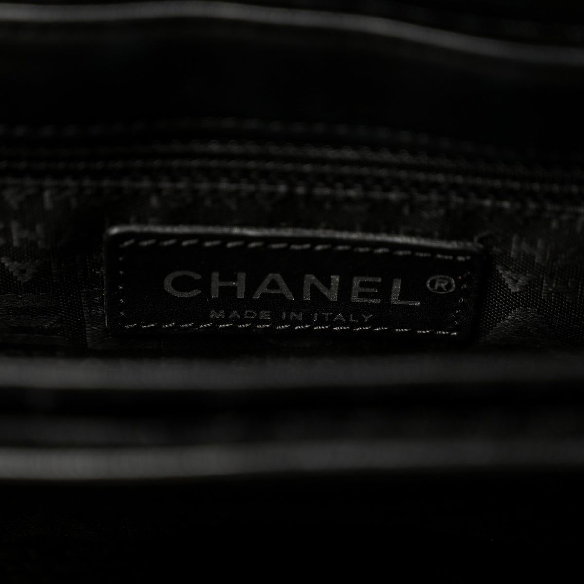 Velvet Lambskin Camellia No. 5 Flap Bag Black