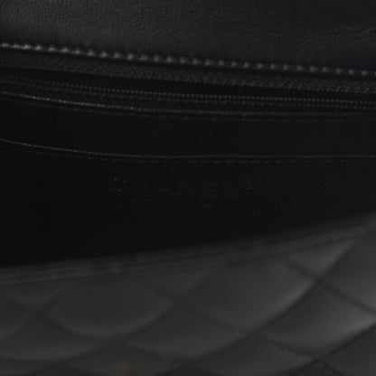 Chanel Lambskin Quilted Mini Square Flap Black 8 of 11