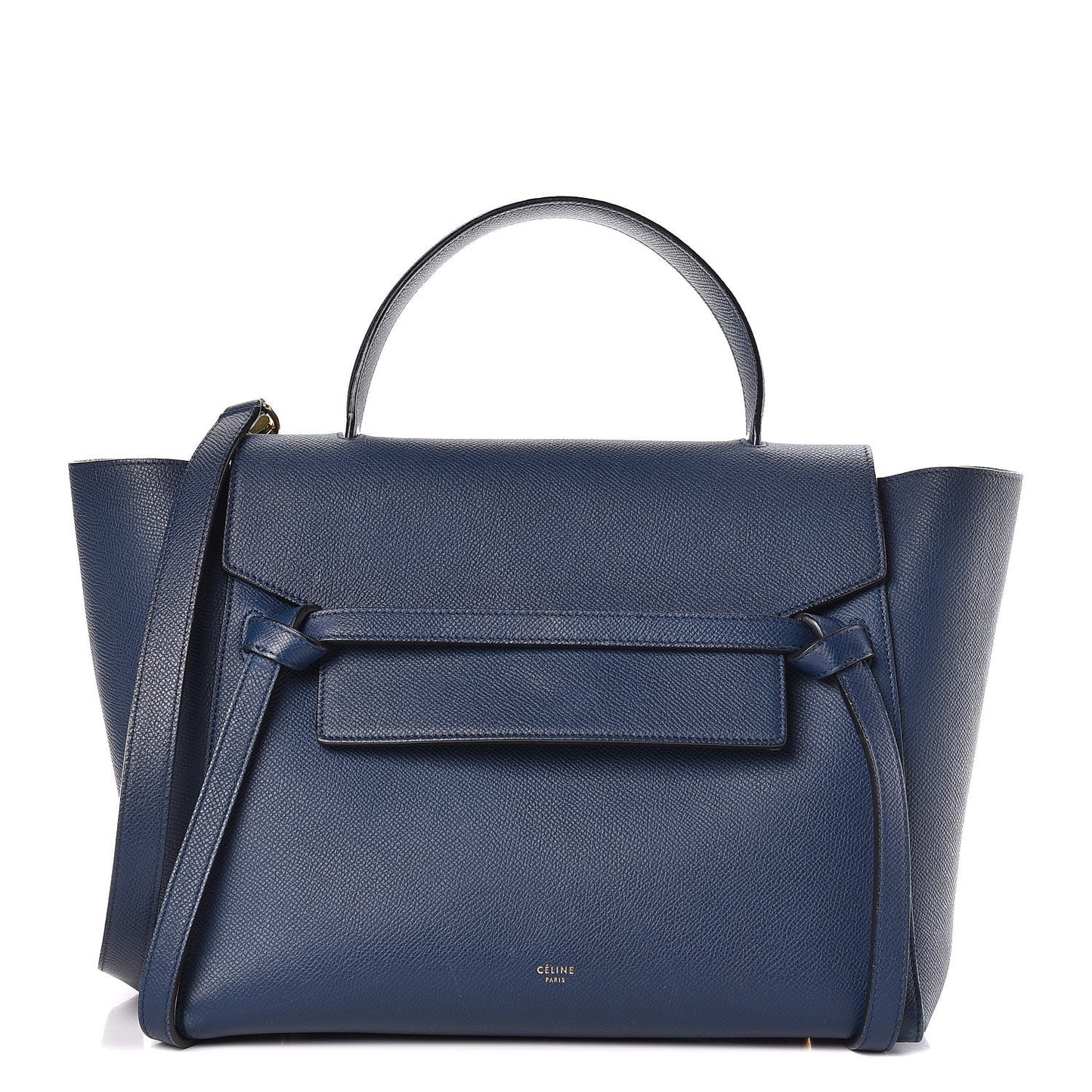 Grained Calfskin Mini Belt Bag Deepsea