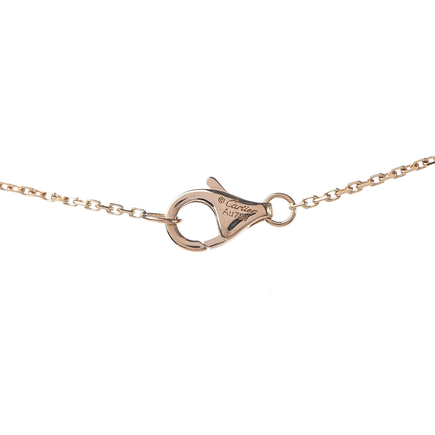 18K Yellow Gold Diamond Lapis Lazuli XS Amulette de Pendant Necklace