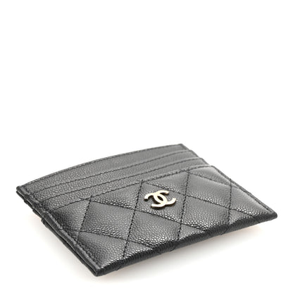Chanel Caviar Quilted Multi Card Holder Black 4 of 8