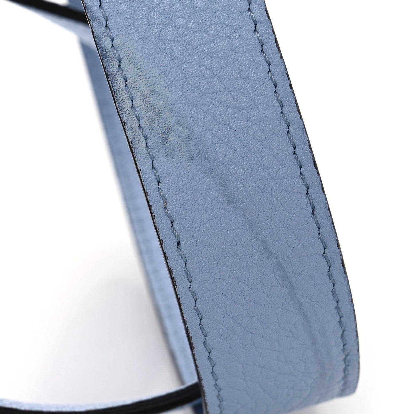 Cuoio Romano Selleria Baguette Belt Pouch Azzurro Sky