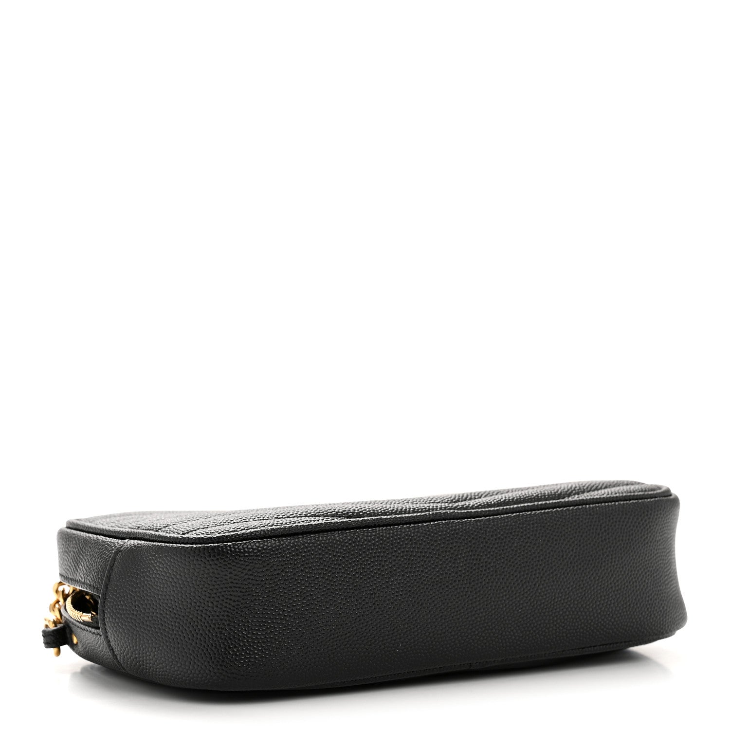 Saint Laurent Grain De Poudre Matelasse Monogram Mini Lou Camera Bag Black 4 of 12