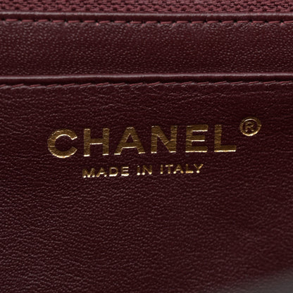 Chanel Lambskin Quilted Jumbo Single Flap Black 6 of 12
