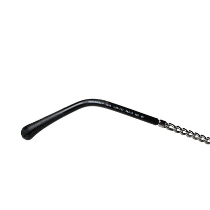 Chanel Round Chain Sunglasses 4245 Black 6 of 7