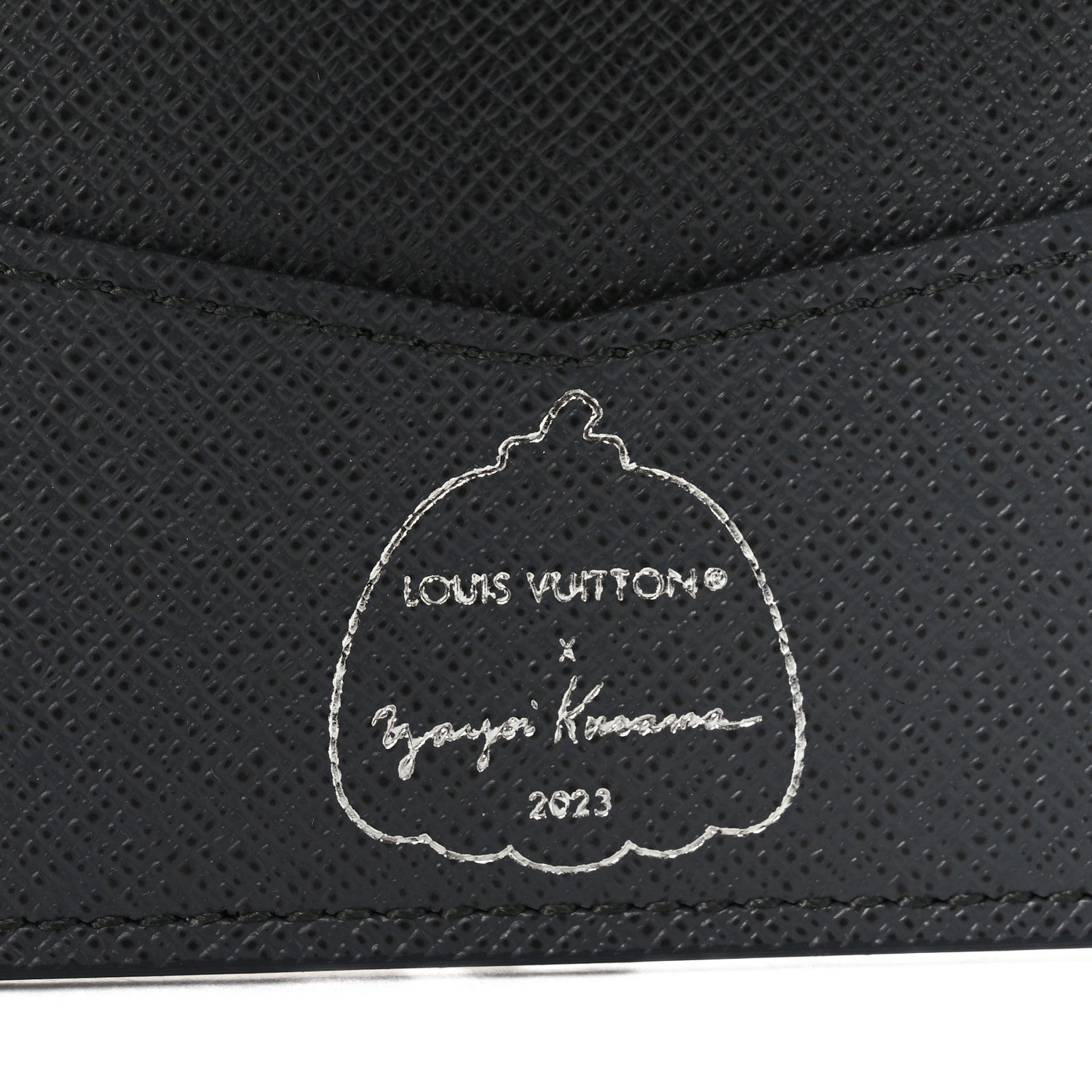 Louis Vuitton LV X YK Monogram Eclipse Reverse Pumpkin Slender Wallet Multicolor 6 of 8