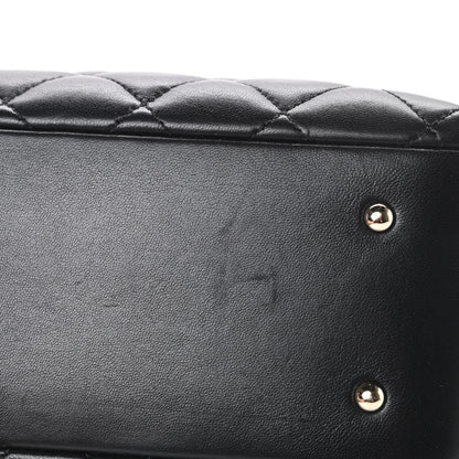 Chanel Lambskin Quilted Small Trendy CC Bowling Bag Black 12 of 13