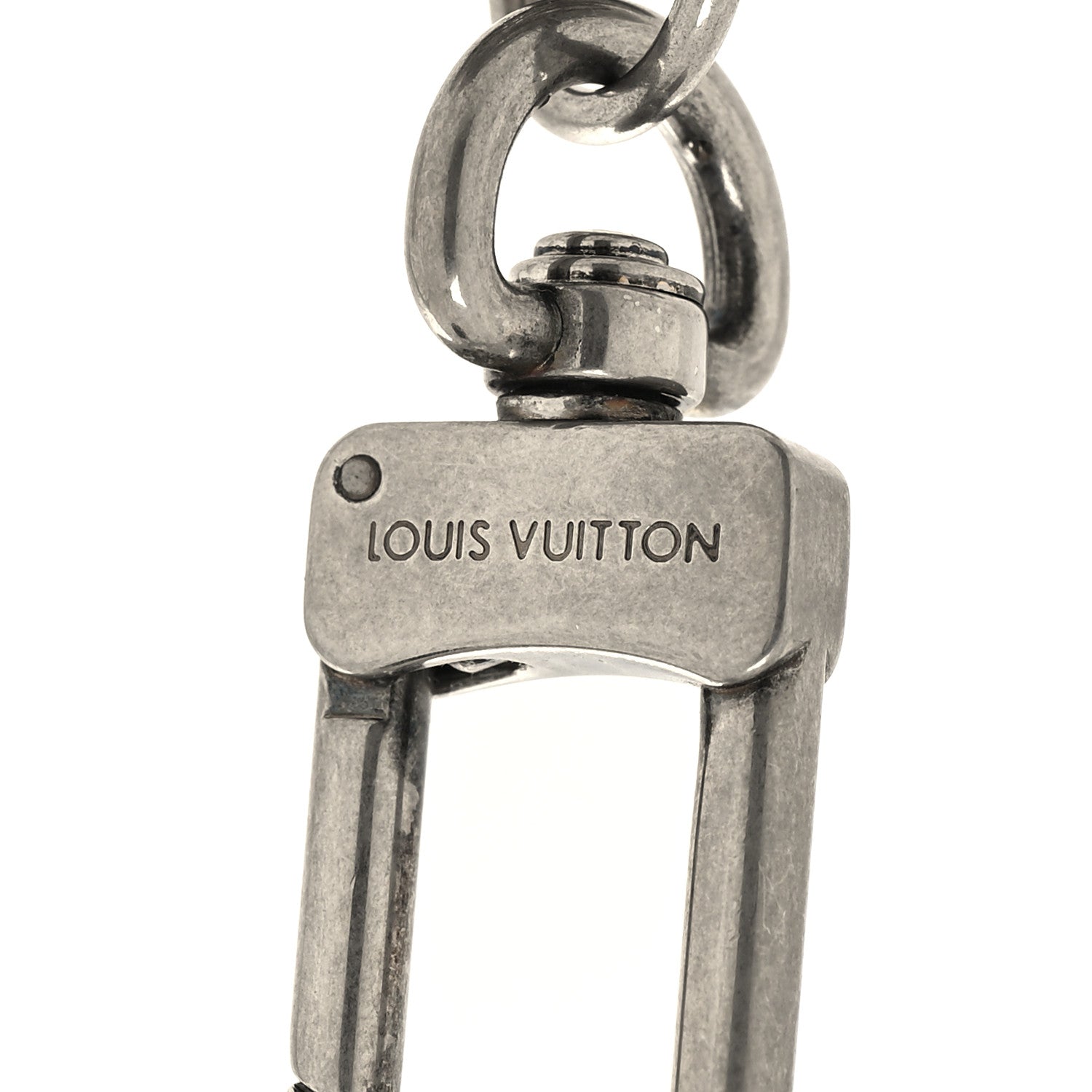 Louis Vuitton Metal Steamer Bag Charm Key Holder 3 of 4