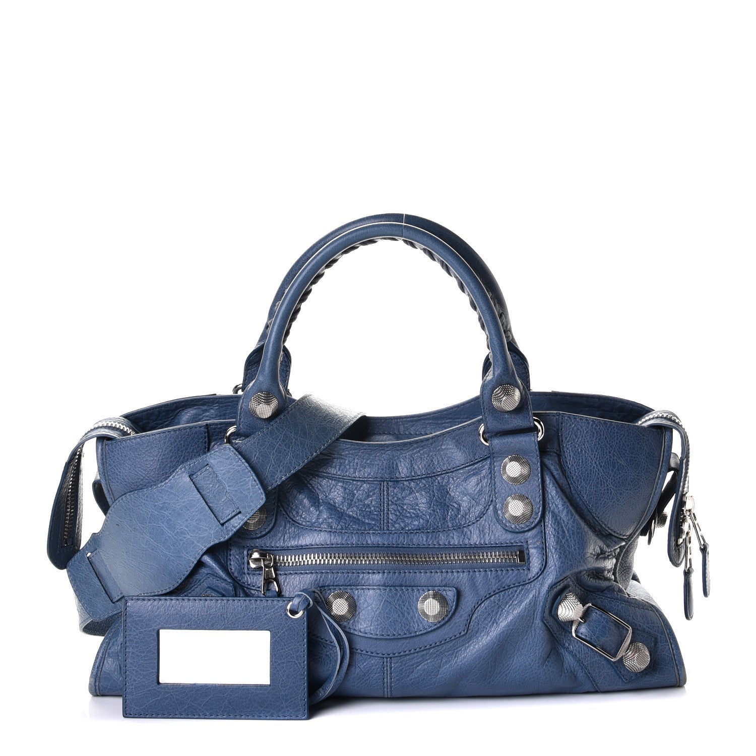 Balenciaga Agneau Giant 21 Silver Hardware Part Time Atlantique 1 of 8