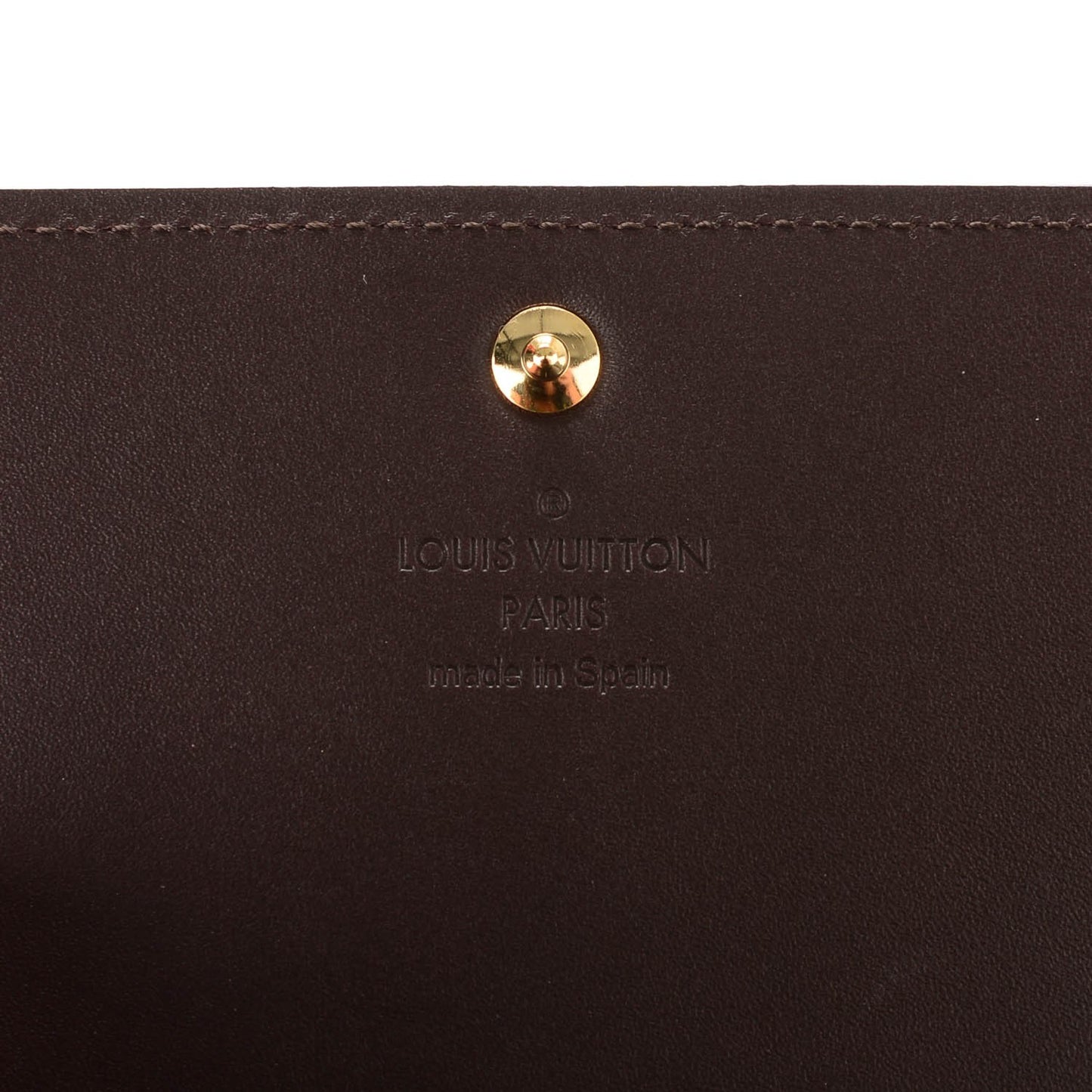 Vernis Business Card Holder Amarante