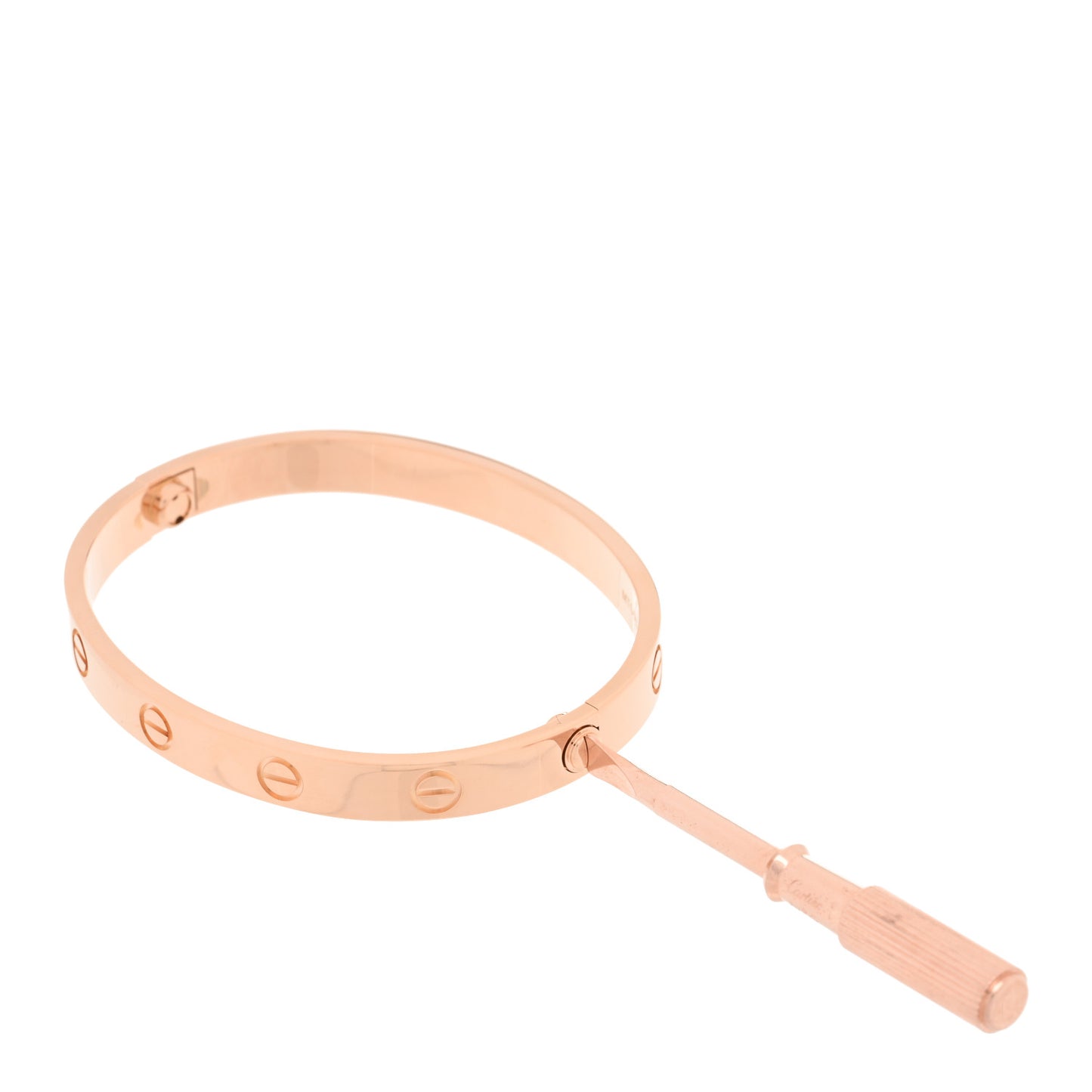 18K Pink Gold LOVE Bracelet 16