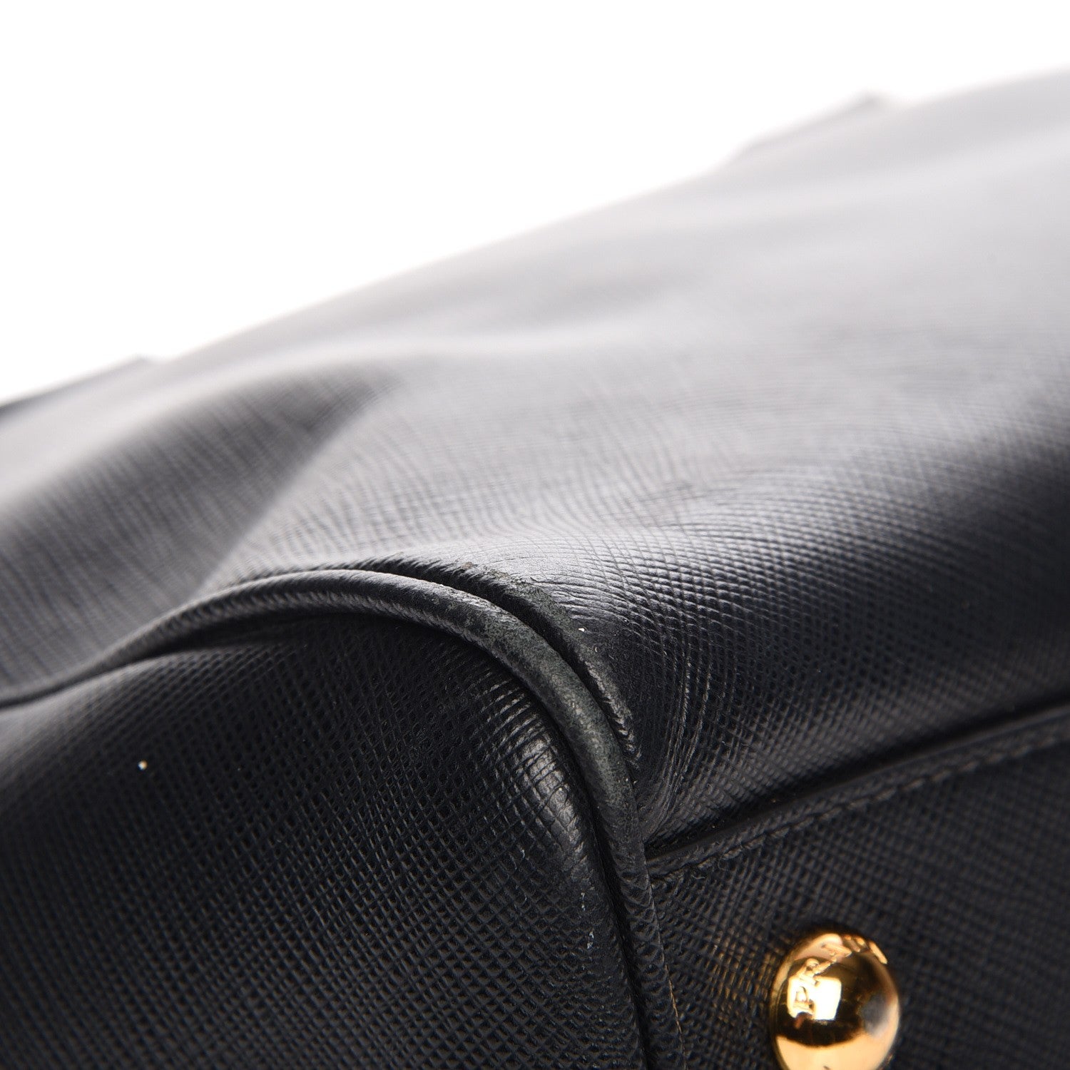 Prada Saffiano Lux Bowler Black 13 of 17