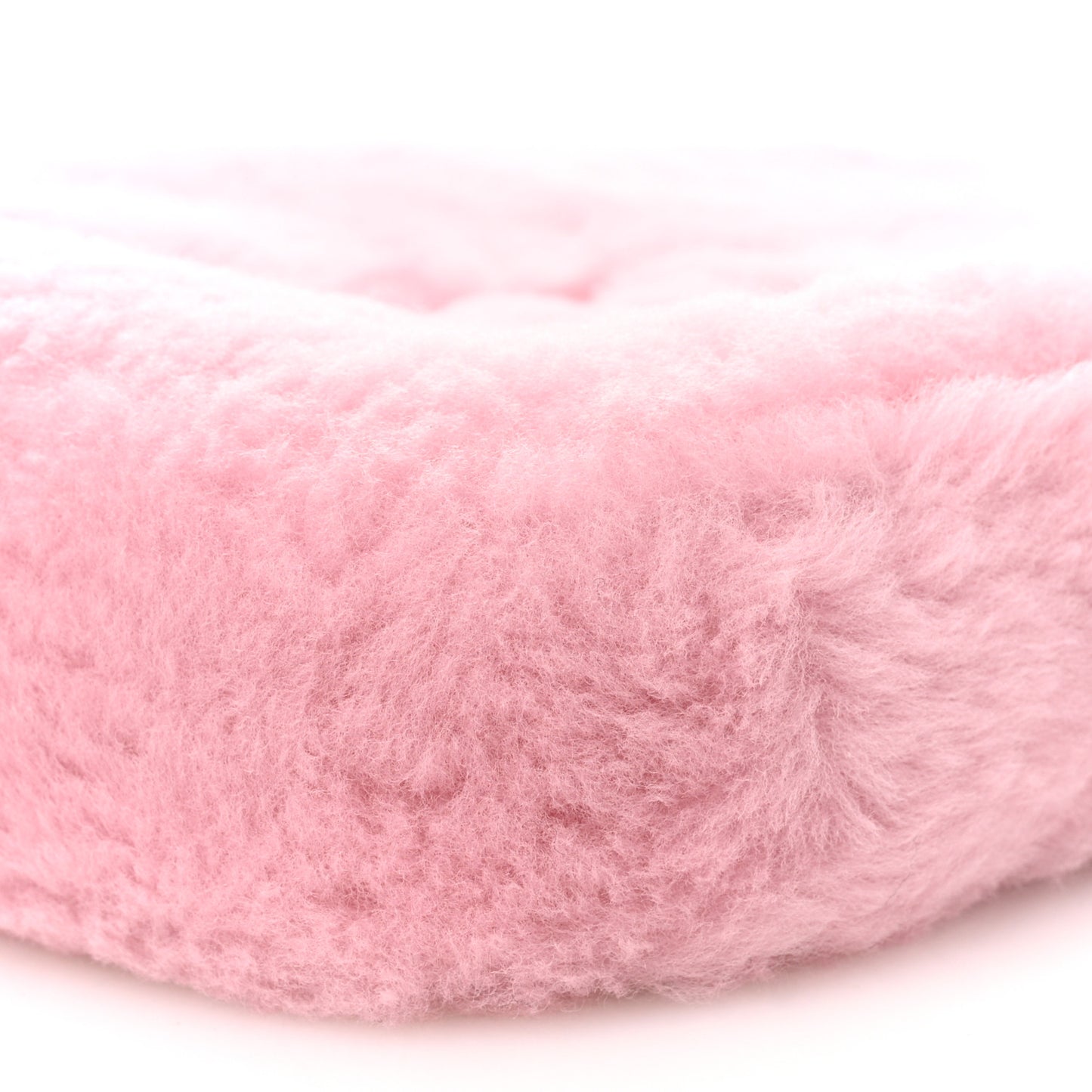 Shearling CC Flat Mules 37 Pink