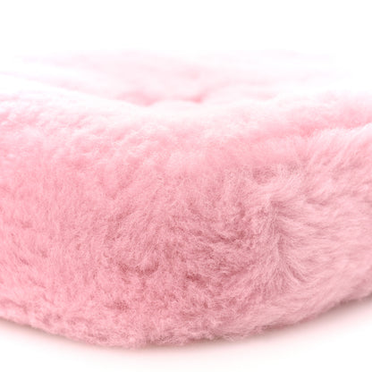Chanel Shearling CC Flat Mules 37 Pink 17 of 19
