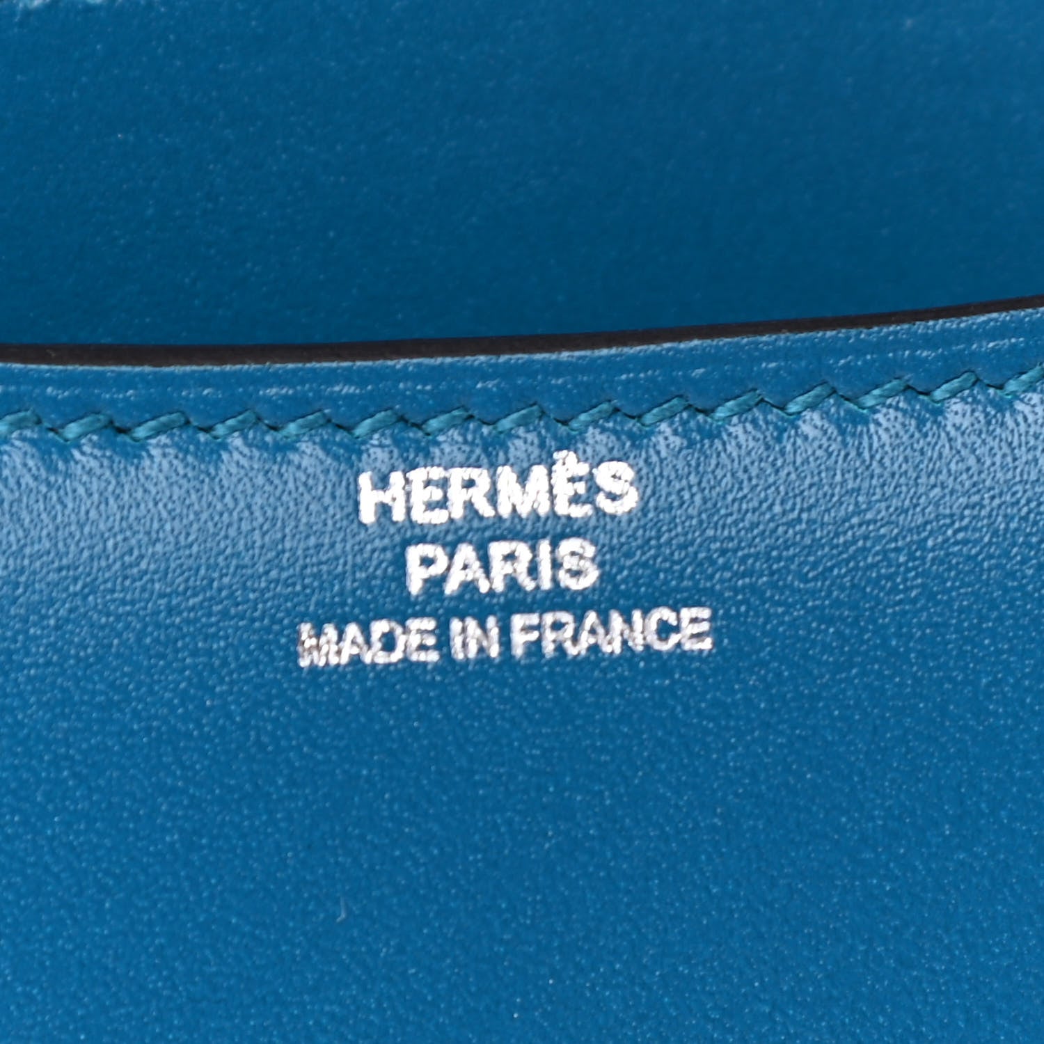 Hermes Tadelakt Constance 18 Bleu Izmir 6 of 10