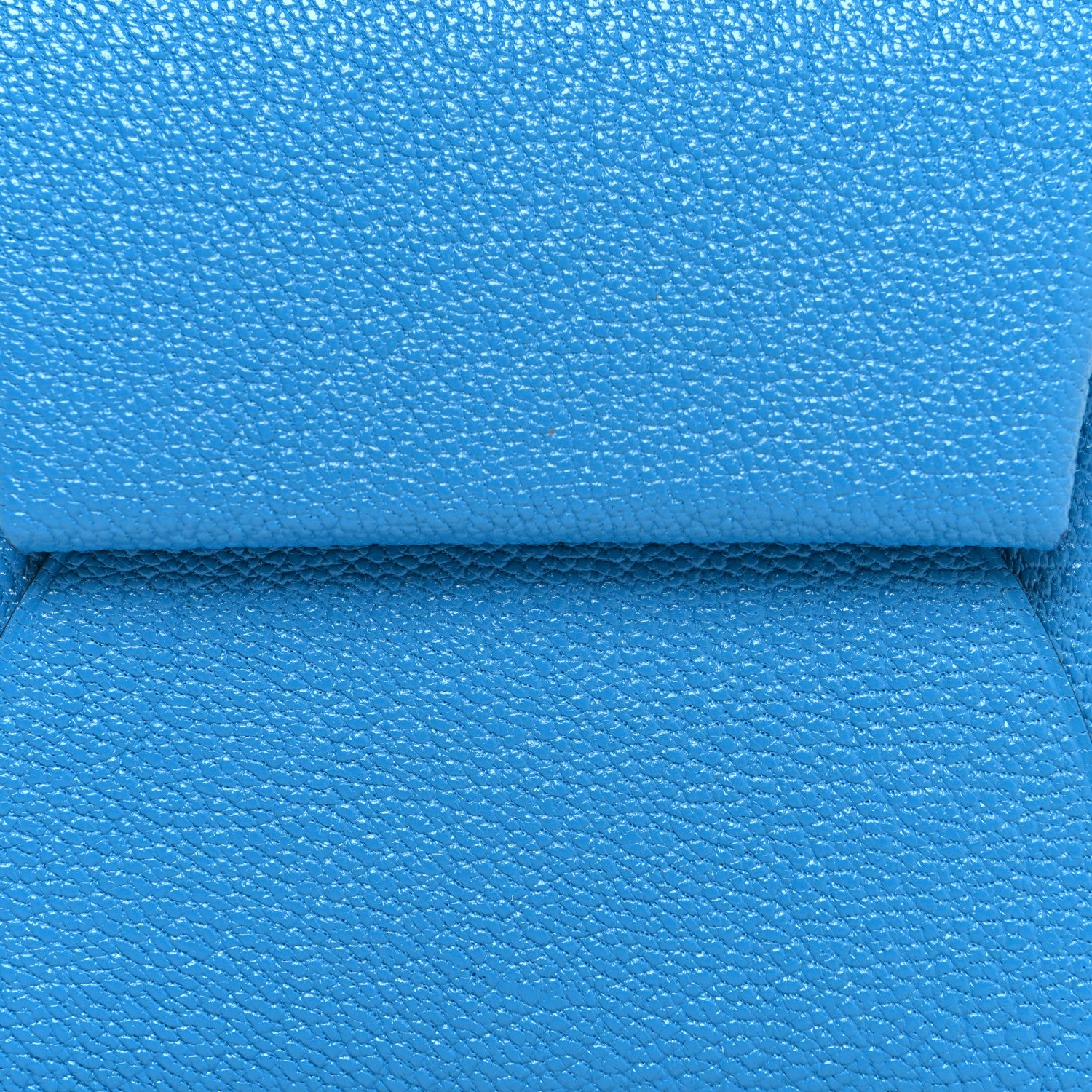 Hermes Chevre Mysore Bastia Verso Coin Purse Bleu Frida Cuivre 8 of 9