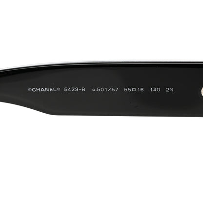 Chanel Acetate Sunglasses 5432-B Black 5 of 8