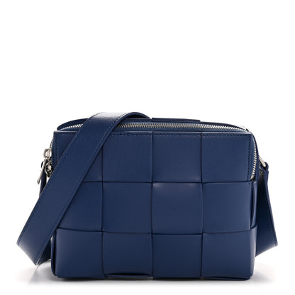 Bottega Veneta Lambskin Maxi Intrecciato Cassette Camera Bag Cruise 1 of 14