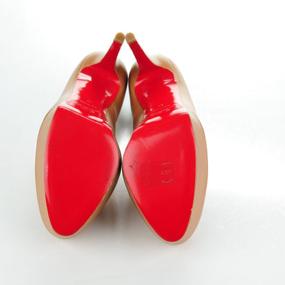 Christian Louboutin Kid Bianca 140 Pumps 40 Nude 5 of 13