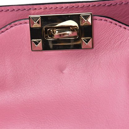 Valentino Garavani Vitello Medium Rockstud Tote Ninphea 13 of 14