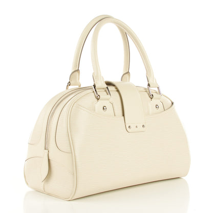 Louis Vuitton Epi Bowling Montaigne GM Ivory 3 of 7