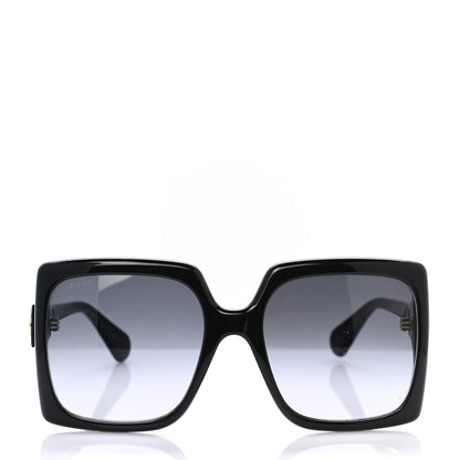 Gucci Acetate Square Frame Sunglasses GG0876S Black 2 of 10