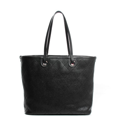Chanel Grained Calfskin Shopping Fever Tote Black 1 of 7
