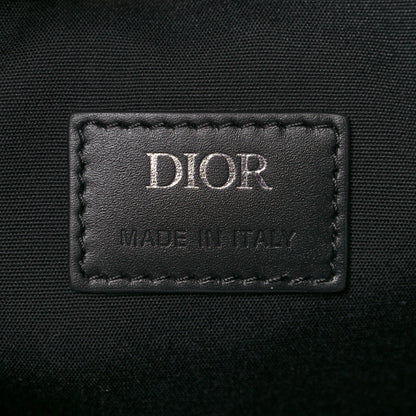 Christian Dior Canvas CD Diamond Hit The Road Backpack Black 5 of 11