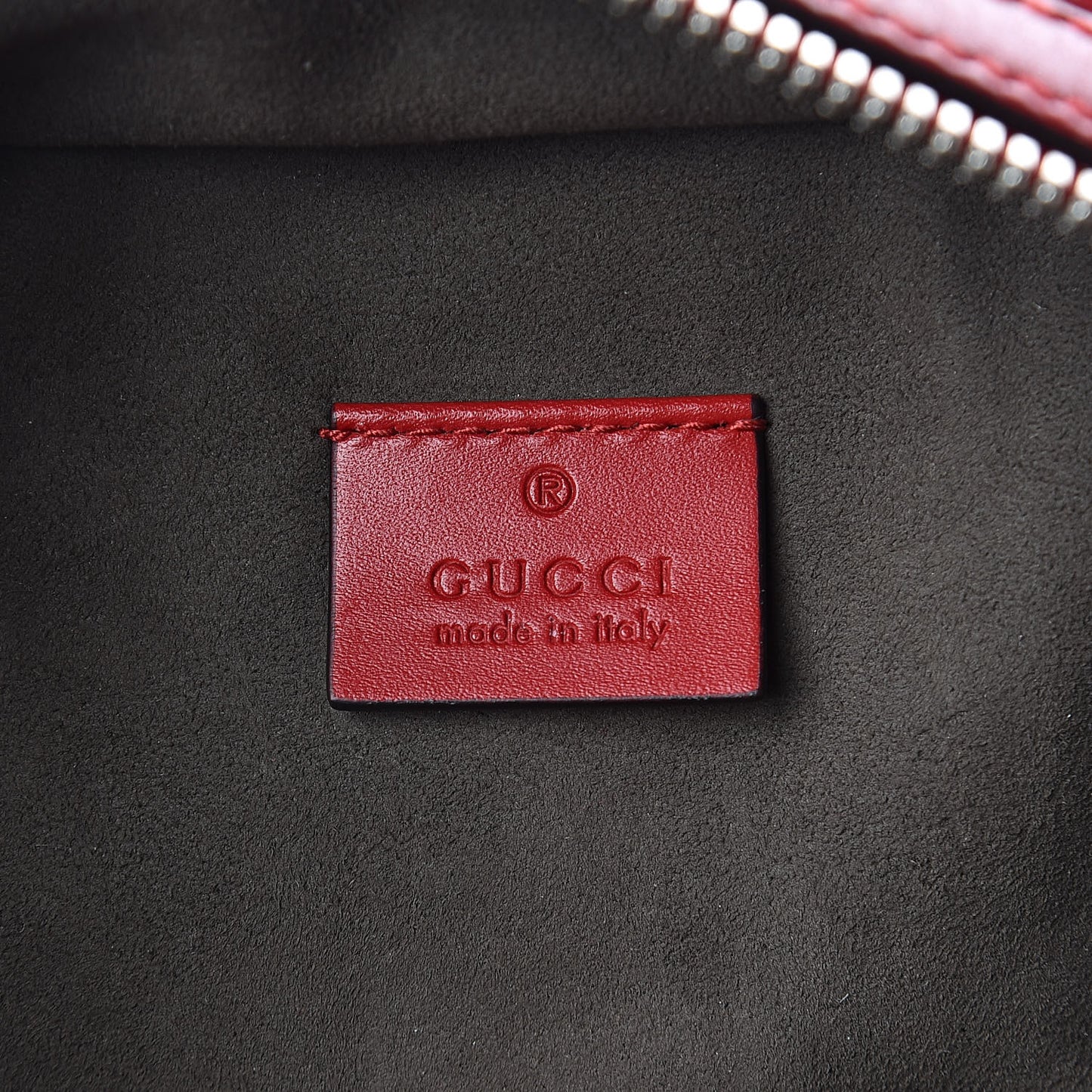 Guccissima Signature Day Backpack Hibiscus Red