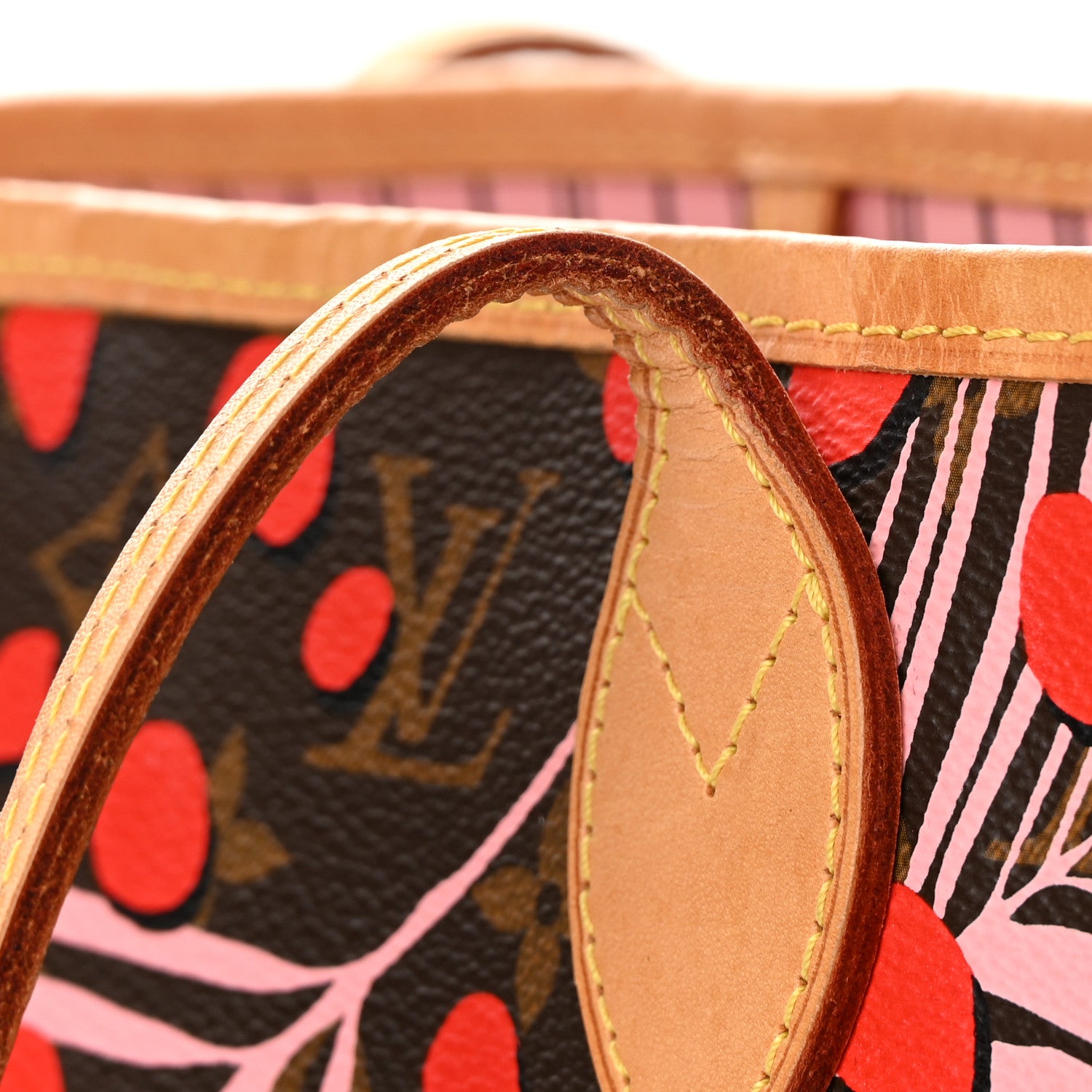 Louis Vuitton Monogram Jungle Dots Neo Neverfull MM Sugar Pink Poppy 12 of 16
