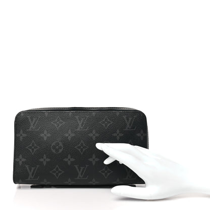 Louis Vuitton Monogram Eclipse Zippy XL Wallet 2 of 9