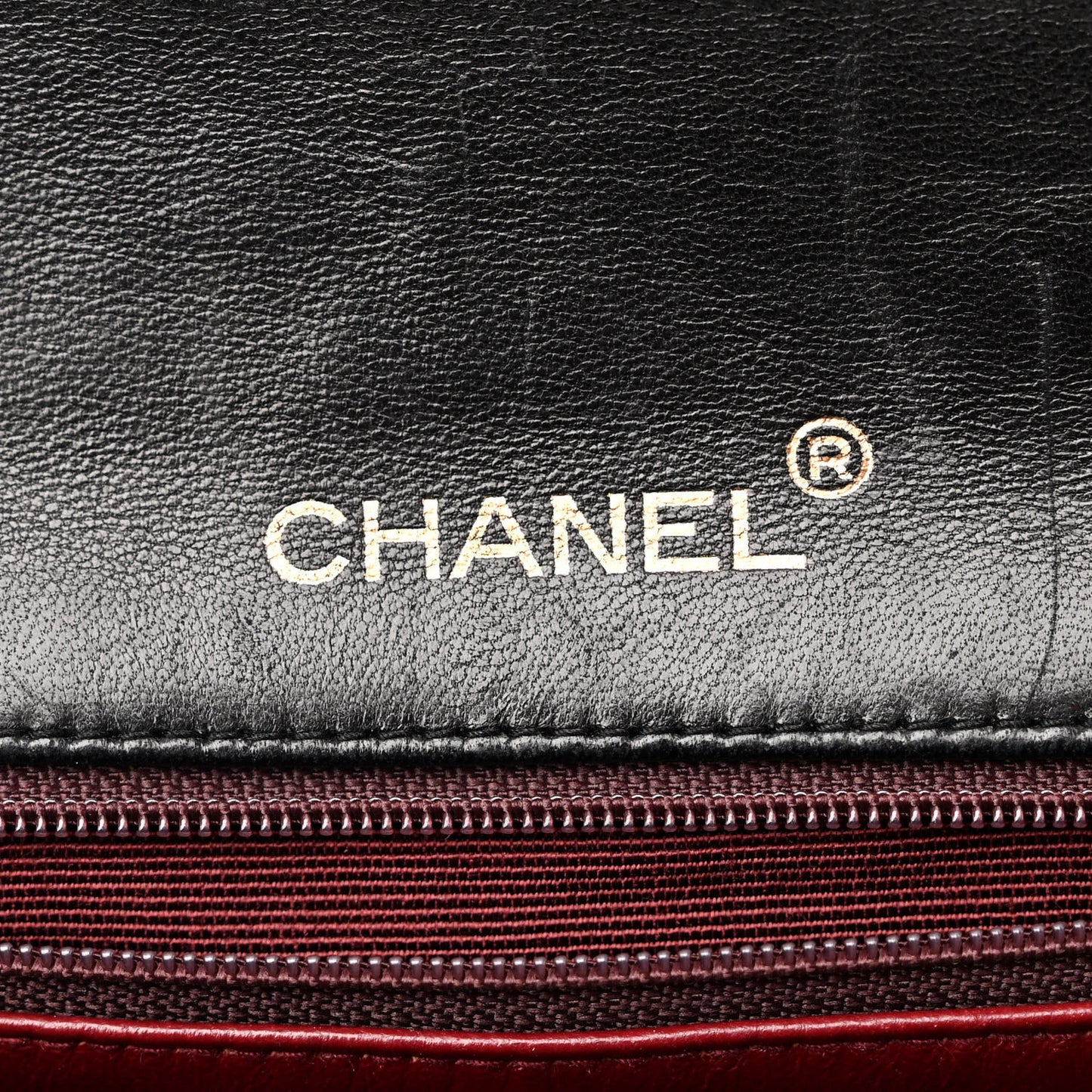 Lambskin Quilted Small Single Flap Black