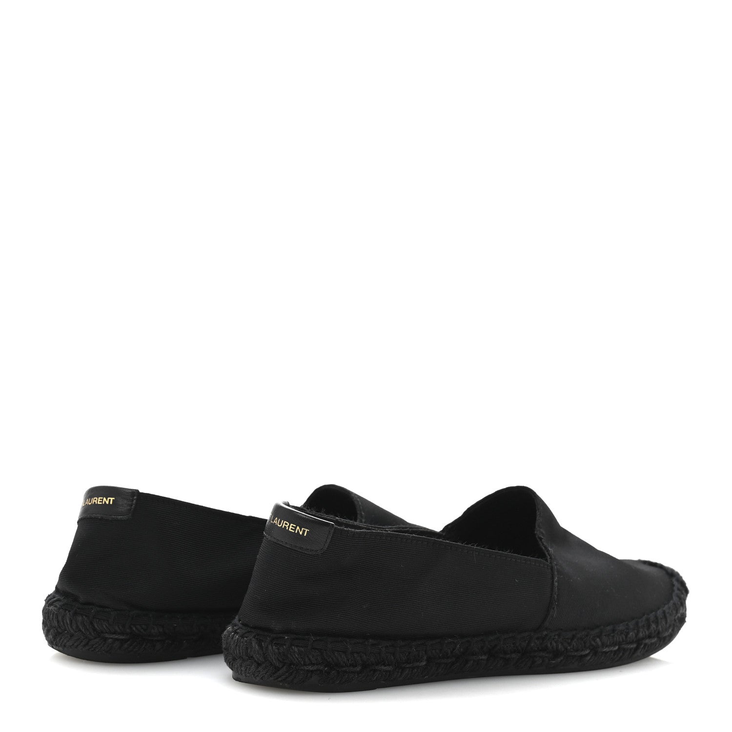 Saint Laurent Canvas Espadrilles 37 Black 5 of 10