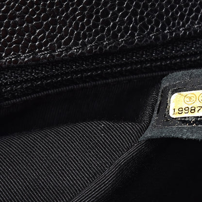 Chanel Caviar Quilted New Medium Boy Flap Black 7 of 13