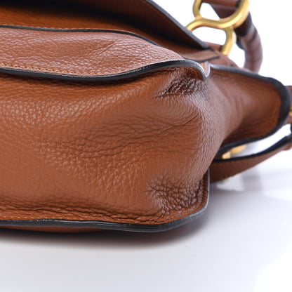 Chloe Calfskin Medium Marcie Satchel Tan 10 of 10